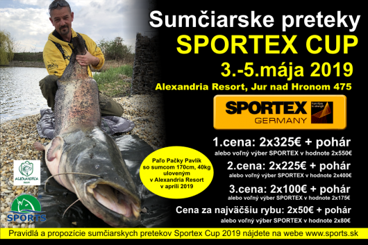 Sumčiarske preteky SPORTEX CUP 3 – 5. mája 2019