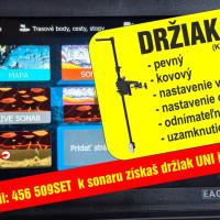 ušetri 90€: držiak LIVE sondy za polovičku pre sonar Eye 9 Live
