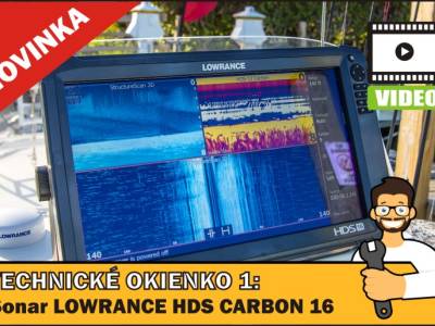 TECHNICK OKIENKO: Sonar na ryby LOWRANCE HDS 16 Carbon