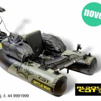 Novinka: Belly boat Black Cat set s elektromotorom BC2400