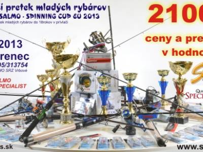 Najv pretek mladch rybrov - SPORTS - SALMO SPINING CUP EU 2013 13.10.2013