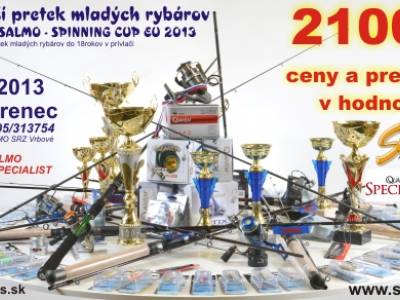 Najväčší pretek mladých rybárov - SPORTS - SALMO SPINING CUP EU 2013 13.10.2013