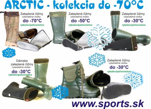 Čižmy do -70°C – zmrznú až po Vás.... Rybári, poľovníci už Vám nebude zima na nohy!