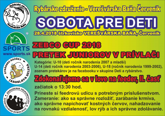 ZEBCO CUP 2018 - preteky juniorov v prívlači