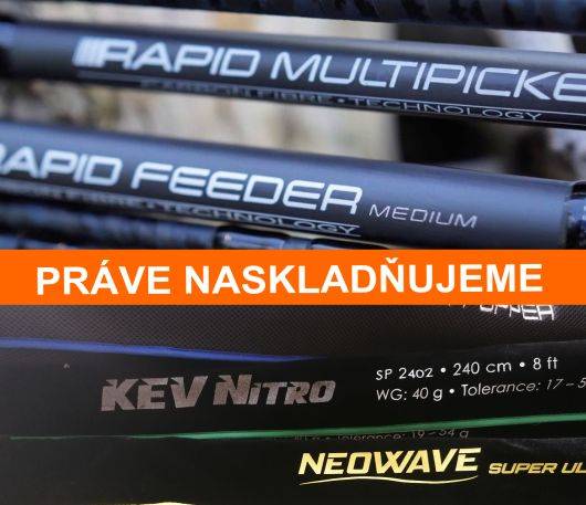 Ďalšie prúty a púzdra SPORTEX dostupné na sklade