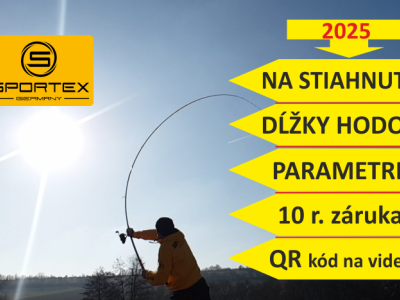 Katalóg Sportex 2025 - ucelený prehľad prútov aj s videami