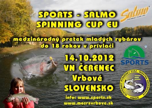 SPORTS  SALMO  SPINNING CUP EU - erenec 2012 Slovakia
