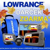 Jesenn kampa: Zskajte k sonaru Lowrance darek ZDARMA!