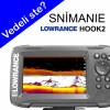 Chirp snímanie a snímanie sonarov HOOK2