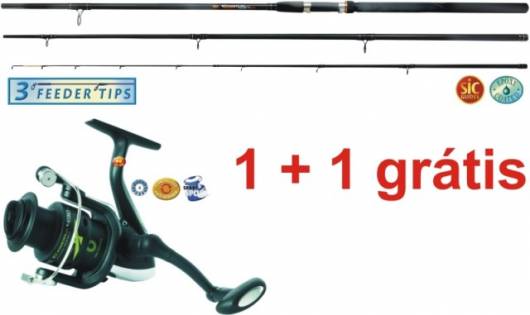 Akciové feeder prúty, feeder prút + 4 ložiskový naviják ZDARMA