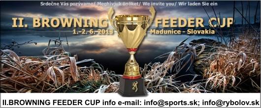 Browning Feeder Cup Madunice - Veľký feeder pretek - pozvánka