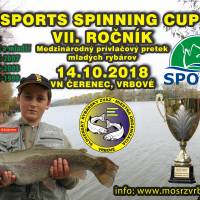 VII. ro�n�k SPORTS SPINNING CUP EU 14.10.2018 na VN �erenec