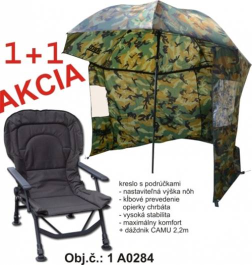 Akcia kreslo + dáždnik
