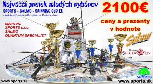 SPORTS SALMO Spinning CUP EU - IV.ročník 11.10.2015 SPORTS SALMO Spinning CUP EU - IV.ročník 11.10.2015