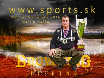 Majster Slovenska v LRU Feeder - Martin Hao (Browning)