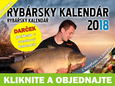 Rybrsky kalendr 2018 s receptami + DAREK GRTIS
