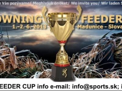 Browning Feeder Cup Madunice - Veľký feeder pretek - pozvánka