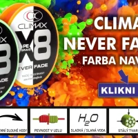 Climax X8 Neverfade: Revolučná 8-pramenná šnúra, ktorá nevybledne Climax X8 Neverfade: Revolučná 8-pramenná šnúra, ktorá nevybledne
