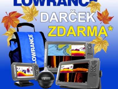 Jesenná kampaň: Získajte k sonaru Lowrance darček ZDARMA!