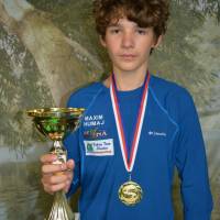 Medzinárodné majstrovstvá Čiech juniorov v prívlači 2017 - 1. miesto: Maxim Humaj