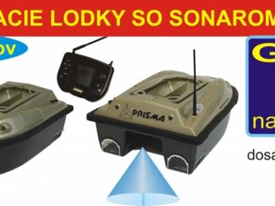 Zavážacia, zakrmovacia vyvážacia loďka so sonarom a GPS Carp Prisma