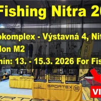 For Fishing Nitra 2026: Otestujte si prúty SPORTEX, sonary Lowrance, Simrad, oblečenie Geoff Anderson a kajaky na vlastnej koži! For Fishing Nitra 2026: Otestujte si prúty SPORTEX, sonary Lowrance, Simrad, oblečenie Geoff Anderson a kajaky na vlastnej koži!