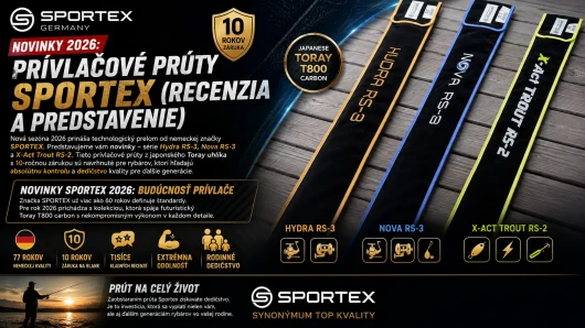 Novinky 2026: Pr�vla�ov� pr�ty SPORTEX (recenzia a predstavenie)