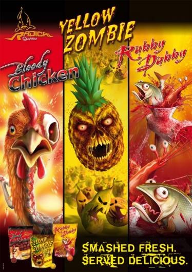 Nachytajte ryby! Natural boilies od Radical Quantum - Rubby Duby, Zombie Nachytajte ryby! Natural boilies od Radical Quantum - Rubby Duby, Zombie