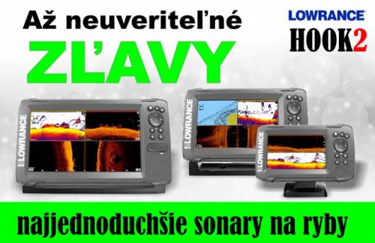 Sonary Lowrance - takéto zľavy ste ešte nezažili!
