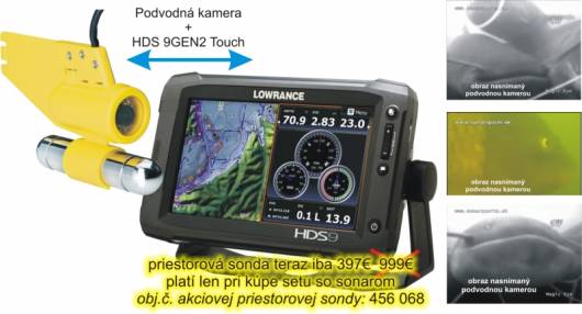 Sonda, ktorá vidí pred loď a pod loď - Spotlight Scan