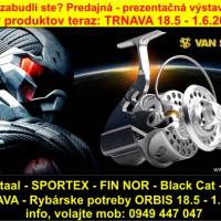 Van Staal, SPORTEX, Fin Nor, Browning, Black Cat teraz njdete na predajnej prezentcii Rybrske potreby Trnava - Orbis