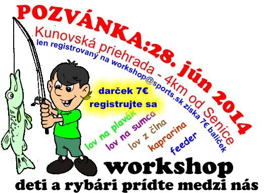 Workshop pre deti  28.jna 2014 - Kunovsk priehrada