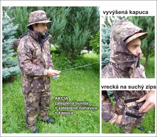 Oblečenie CAMOU set - to najlepšie do zimy