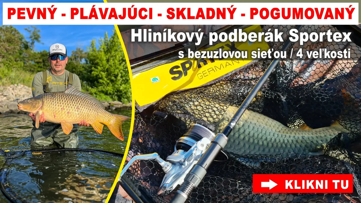 Sportex podber�k do ka�dej ryb�rskej v�bavy