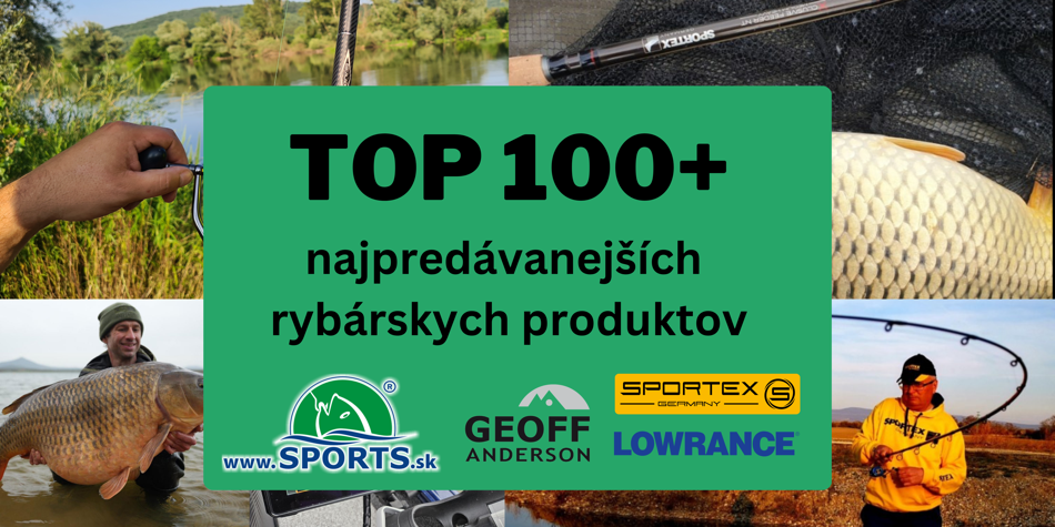 100 najpredvanejch produktov