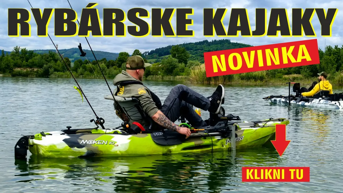 Ryb�rske kajaky Feelfree: Maxim�lna stabilita a sloboda na vode � ide�lne pre lov dravcov v stoji