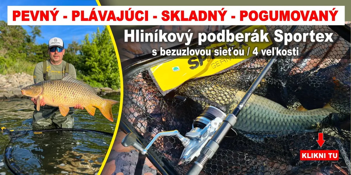 Sportex podber�k do ka�dej ryb�rskej v�bavy