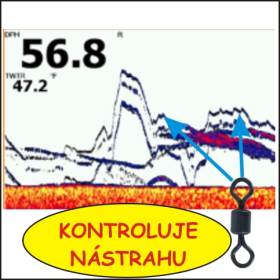 Na sonare Lowrance dokete zachyti aj obratlk s udice