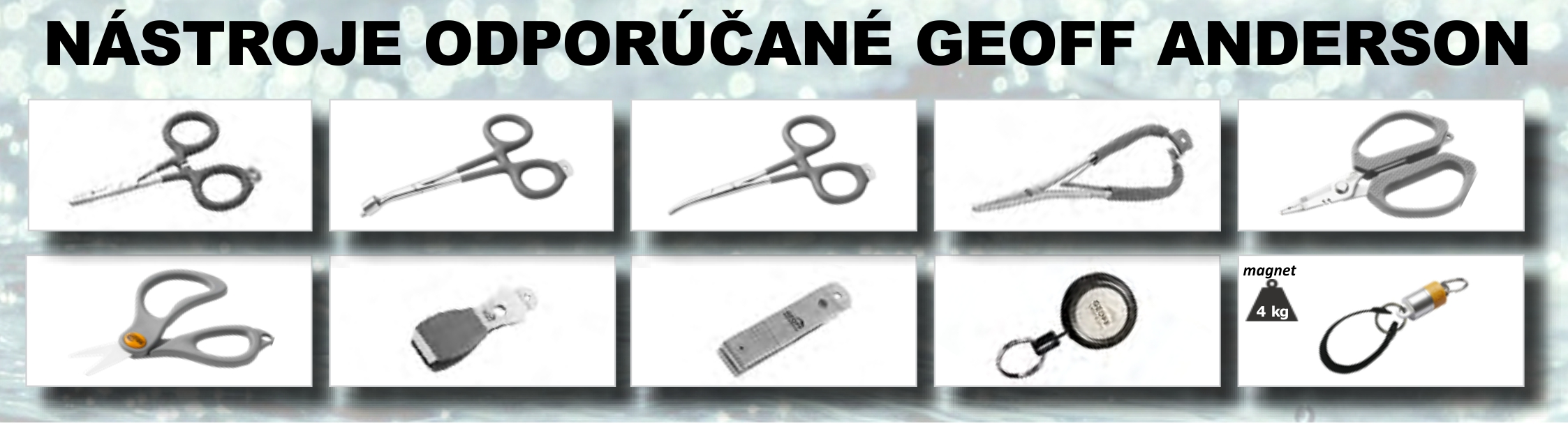 Magnetick nstroje Geoff Anderson