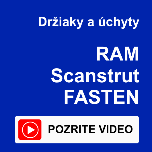 držiaky a úchyty - video