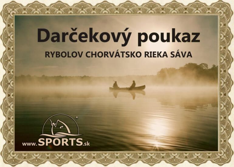 darcekovy poukaz rybolov na chorvatskej rieke Sáva