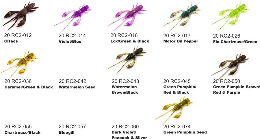 Dipované umelé nástrahy FishUP Real Craw 2-48mm 7ks