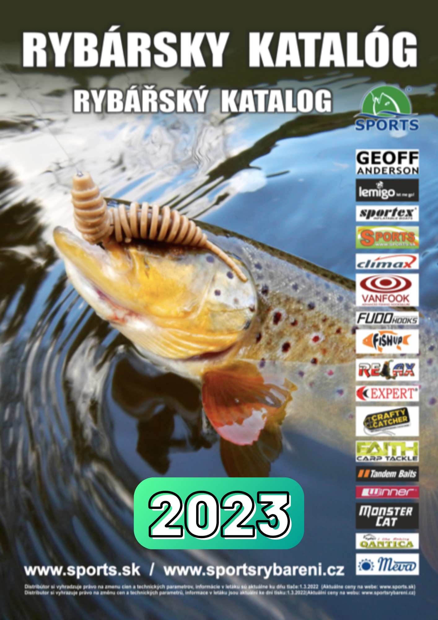 Rybársky katalóg Sports 2023