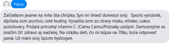 Recenzia prstroj na vodk Papay