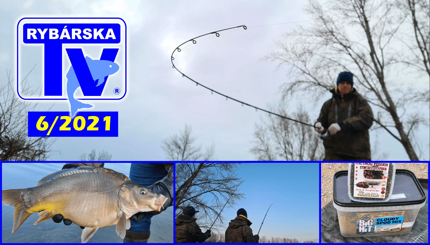 Rybárska Televízia 6/2021: Jarný lov rýb na method feeder
