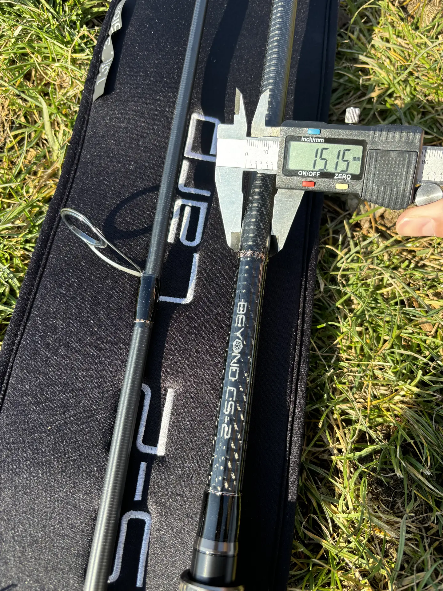 Meranie hrúbky blanku SPORTEX Beyond CS-2 - 15,15 mm