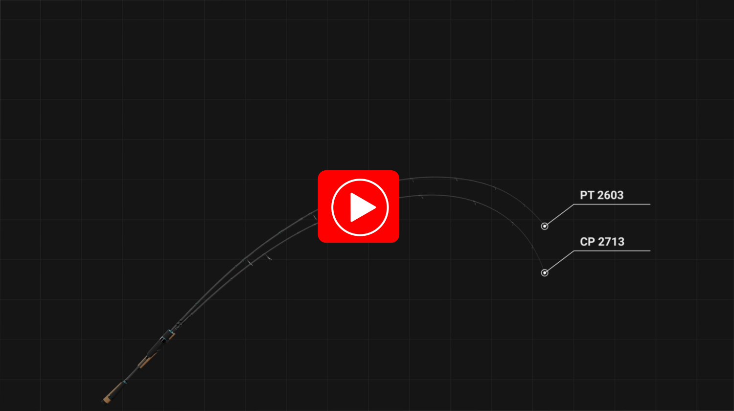Captor RS-2 2,70m, 60g (CP 2713) vs Nova RS-2 2,65m, 60g (PT 2603)