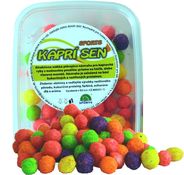 Kaprí sen 10 mm - háčiková nástraha - 130ml FRANKFURTSKÁ KLOBÁSA