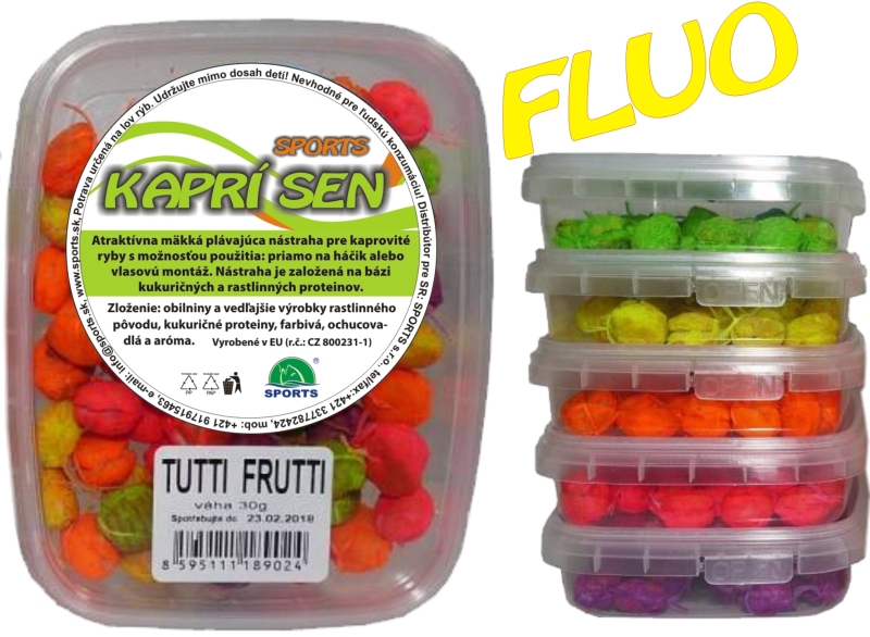 Rohlíkové boilies FLUO 30g CESNAK