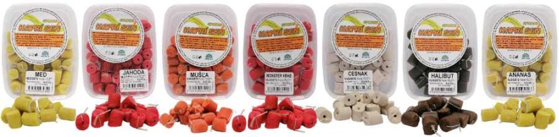 SPORTS Kaprí sen pelety potápavé 12mm/60g naviazané Ananás